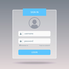 Login Form Design