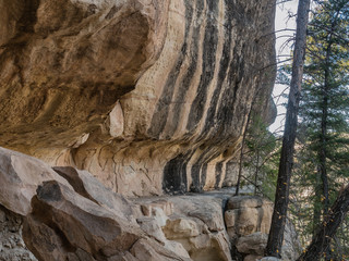 Mesa Verde dwellings in Colorado
