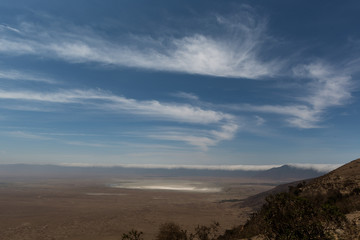 Fototapeta na wymiar Salzsee im Ngorogoro-Krater
