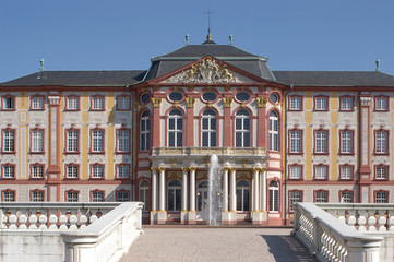 Fototapeta na wymiar Schloss in Bruchsal