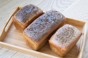 Homemeade rye bread