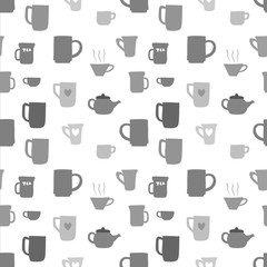 Seamless coffee background