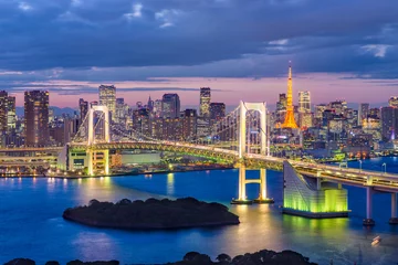 Foto auf Acrylglas Bucht von Tokio, Japan © SeanPavonePhoto