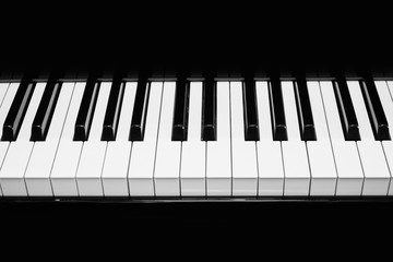 Piano keyboard background musical instrument