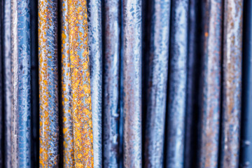 steel bar texture background for construction