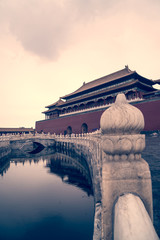 Forbidden city in beijing, China