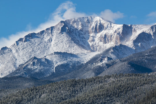 Storm Clouds On Pikes Peak