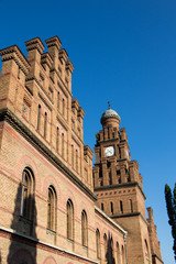 Naklejka premium Chernivtsy National University. Old building of University, Chernivtsy, Ukraine. Europe. Austrian style.