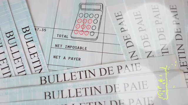 bulletin de paie 1