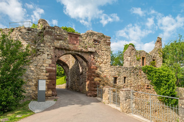 Fototapeta na wymiar Burg Rötteln