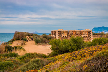 La Batterie du Cap Nègre à Six-Four-les-Plages