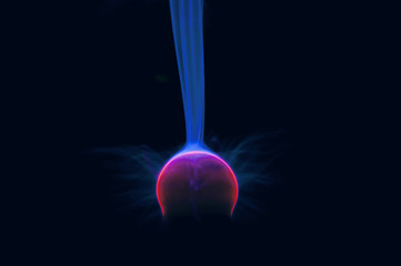 lamp, ball of adze with lightning,