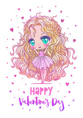 Beautiful vector card