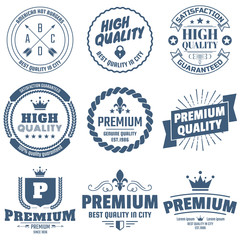 Vintage Retro Vector Logo for banner