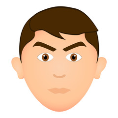 Angry man avatar
