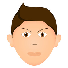 Angry man avatar