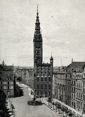 Long Market in Danzig (Gdańsk) ca. 1890 (from Spamers Illustrierte Weltgeschichte, 1894, 5[1], 415) © Juulijs