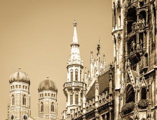 Fototapeta premium munich city hall