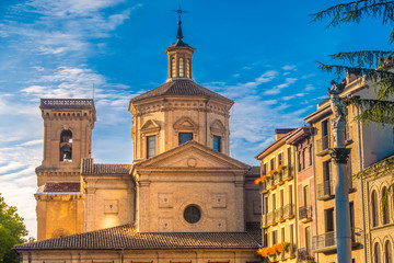 San Lorenzo church, Pamplona (Iruña), the historical capitalof Navarre, Spain,