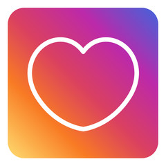 Heart instagram love Valentines day