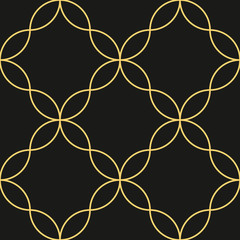 Fototapeta premium Art Deco seamless pattern.decoration ornament.