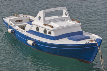 Fototapeta premium Fischerboot an der kroatischen Küste