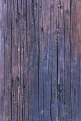 Wood texture exposed to the climate, natural lines detail.