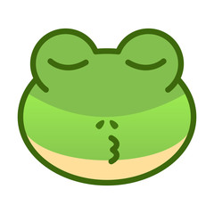 Cute Frog Emoticon