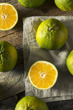 Raw Green Organic Ugli Fruit