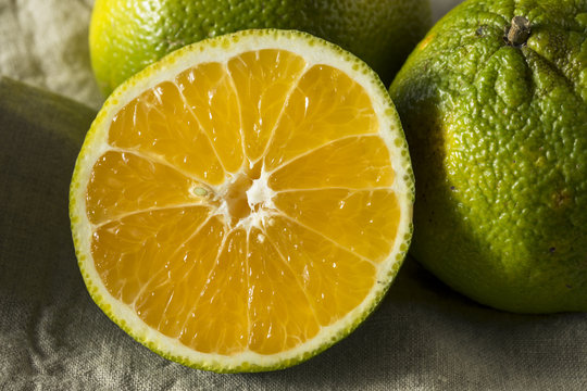 Raw Green Organic Ugli Fruit