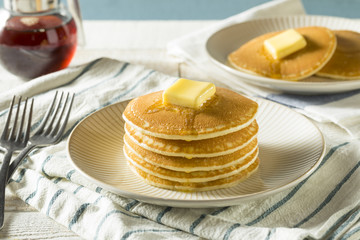 Sweet Homemade Stack of Pancakes
