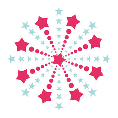 wedding fireworks icon