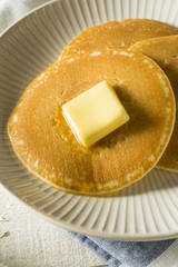 Sweet Homemade Stack of Pancakes