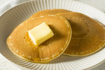 Sweet Homemade Stack of Pancakes