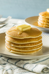Sweet Homemade Stack of Pancakes