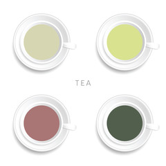 tea cup drink illustration