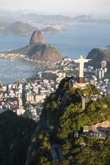 Deurstickers Rio de Janeiro christ the redeemer
