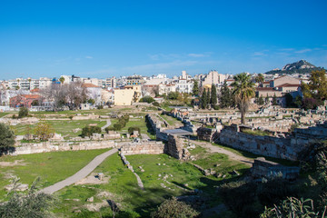 Kerameikos, the cemetery of ancient Athens in Greece. This was actually the cemetery of ancient Athens and was continuously in use from the 9th century BC until the Roman times