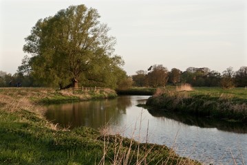 River Waveney, Ellingham, Suffolk, England