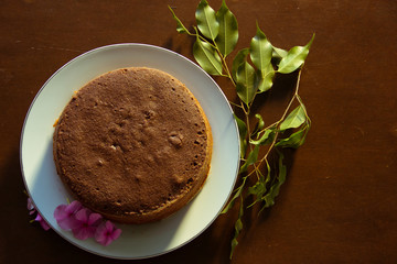 Homemade chocolatte cake