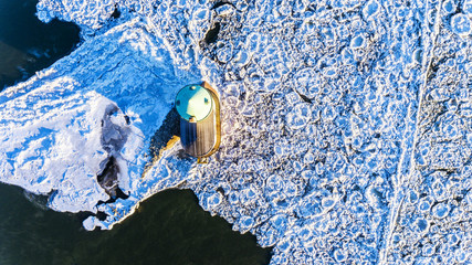 Mississippi River Ice 