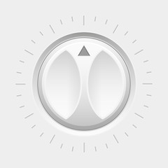 Navigation round knob button. Volume control