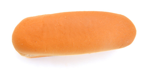 Bread buns on white