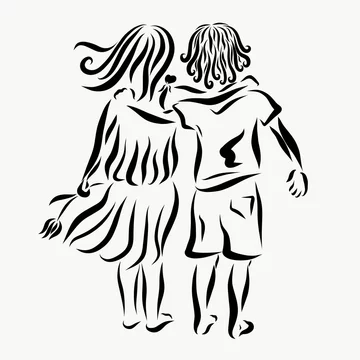 Boy And Girl Love And Friendship Pattern Stock Illustration Adobe Stock Boy And Girl Love And Friendship Pattern Stock Illustration Adobe Stock