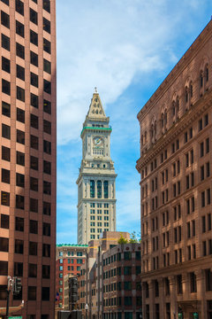 The Custom House Tower. Boston, Massachusetts, USA