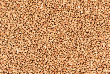 Buckwheat. Texture for background.