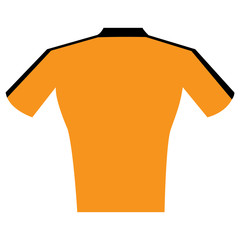Isolated sport uniform