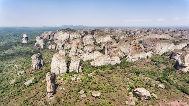 Pedras Negras de Pungo Andongo, província de Malange, Angola