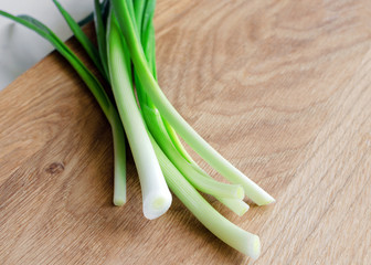 raw green onion