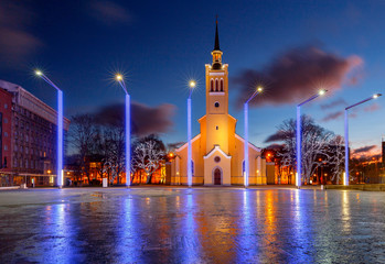 Fototapeta premium Tallinn. Freedom Square.